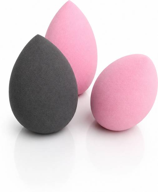 SHINOY Soft Makeup Blender Sponge Set of 3 | Latex-Free Beauty Sponges for Foundation