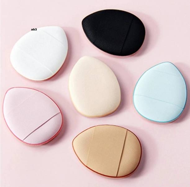 Velissa paris Mini Finger Powder Puff 6 pcs Makeup finger beauty blender Puff Sponges ab3
