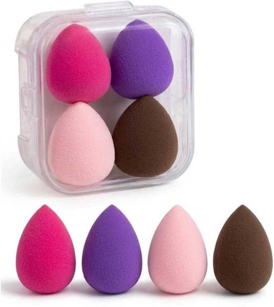 Modernique Beauty Blender Makeup Sponge Set of 4 Pcs for Foundation & Concealer – Soft Puff