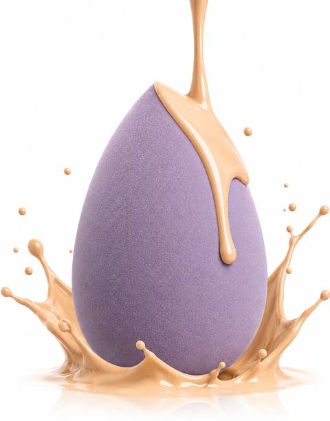 InkCraft Beauty Makeup Superblender Sponge Effortless Application Latex Free