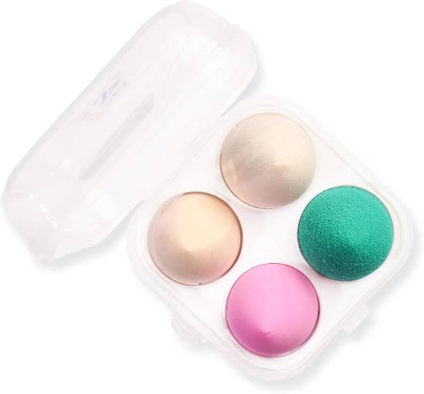 KIRA Professional 4pc Beauty Blender Sponge with Storage Box