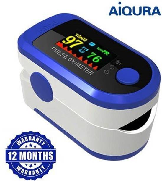kiaan enterprises Oxygen Saturation Monitor, Heart Rate and SpO2 Level Oxygen Meter OLED Display Pulse Oximeter