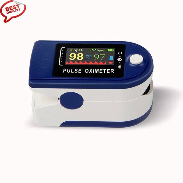 CRETO Heart Rate and SpO2 Level Oxygen Meter TFT Display Pulse Oximeter