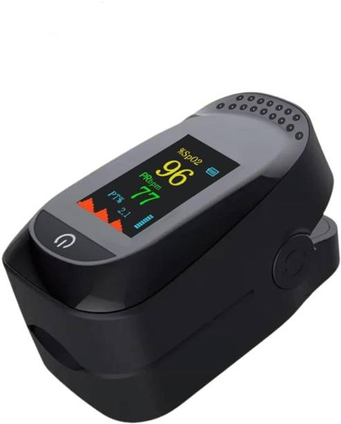 colorsole Black Premium Fingertip Pulse Oximeter | Vital SpO2 Tracking Pulse Oximeter