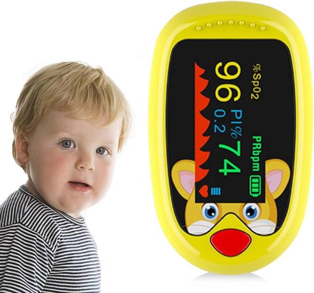 kiaan enterprises Pediatric Fingertip Pulse Oximeter - [Rechargeable] for SpO2 & Pulse Measurement Pulse Oximeter