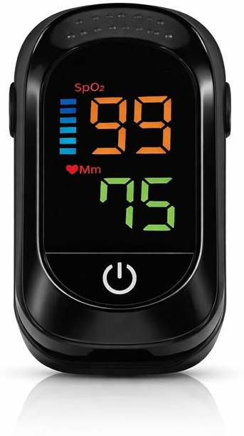 kiaan enterprises Fingertip Pulse Oximeter Oxygen Saturation Heart Rate Monitor Pulse Oximeter