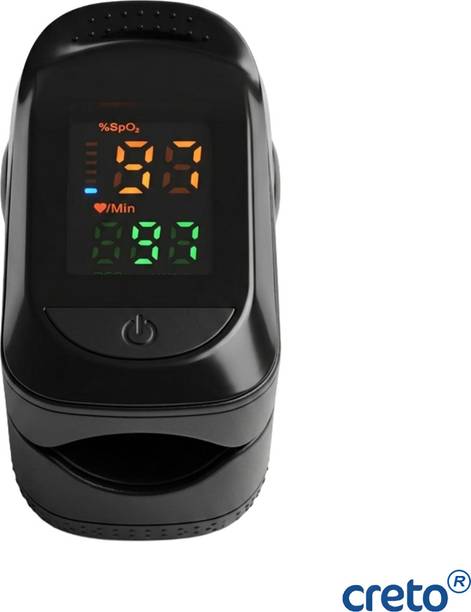 CRETO A2 pulse oximeter pulse oximeter branded Blood Oxygen Monitor Black Pulse Oximeter