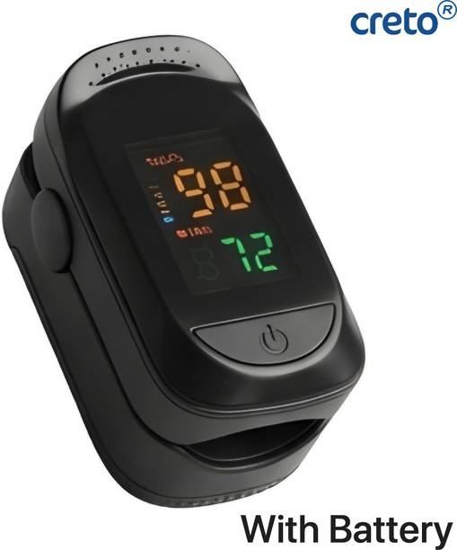 CRETO A2 Digital pulse oximeter with battery oximeter Oxygen Saturation Monitor Pulse Oximeter