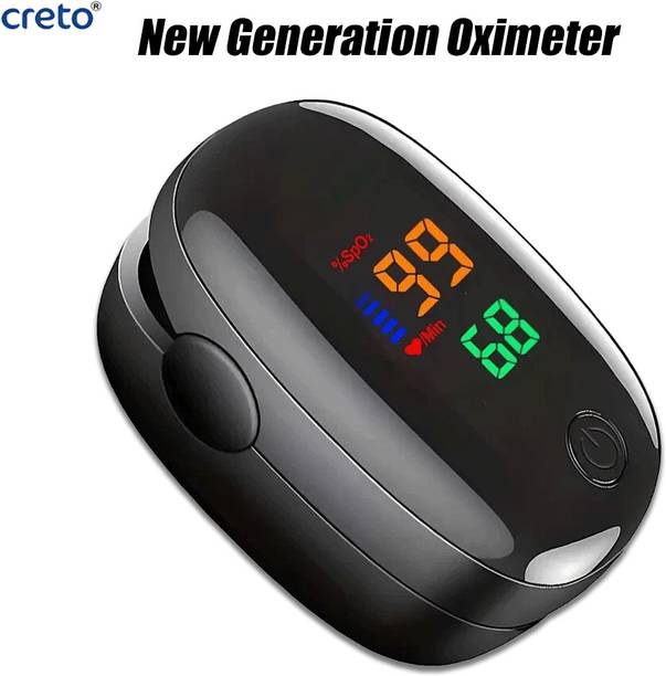 CRETO SMH-01 (SPO2) Pulse Oximeter Fingertip LED Display) Pulse Oximeter