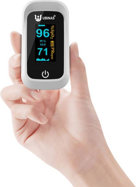 Ubinas Pulse Oximeter, Four Directional Display, 2 Year Warranty & Batteries, Pack of 1 Pulse Oximeter