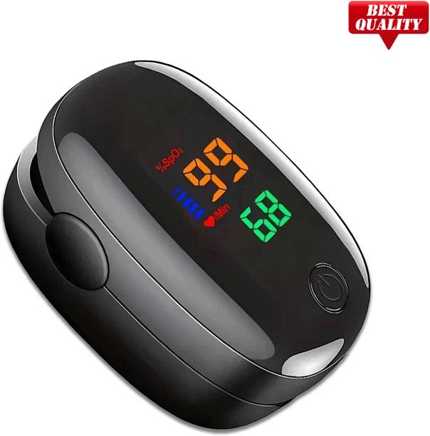 CRETO SMH-01 Pulse Rate Monitor SpO2 Blood Oxygen LED-Display Pulse Oximeter
