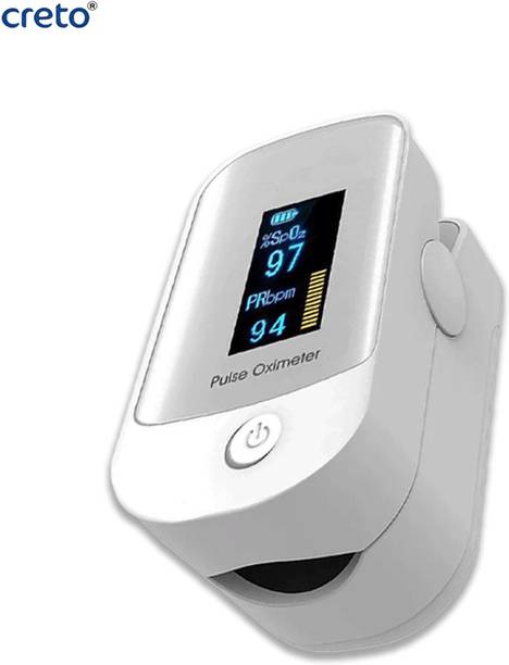 CRETO Digital Display Portable Digital Pulse Oximeter Measure SpO2 Pulse Oximeter