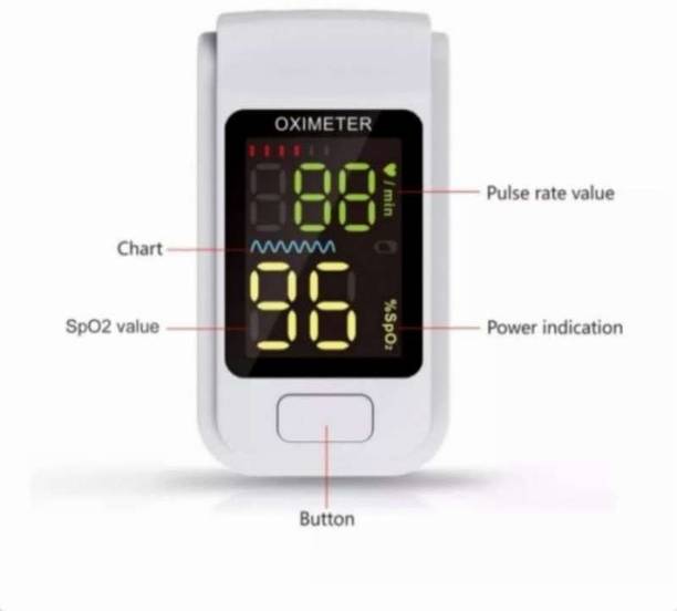 kiaan enterprises Fingertip Pulse Oximeter |High Accuracy|SPO2|Pulse Rate Pulse Oximeter