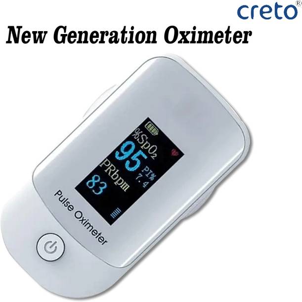 CRETO Digital Display Oximeter with Oxygen Saturation Monitor Pulse Oximeter