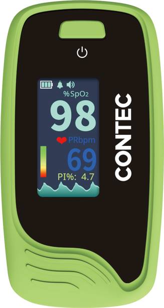 CONTEC CMS50-PRO Digital Finger Pulse Oximeter with SpO2, PR, PI & OLED Display Pulse Oximeter