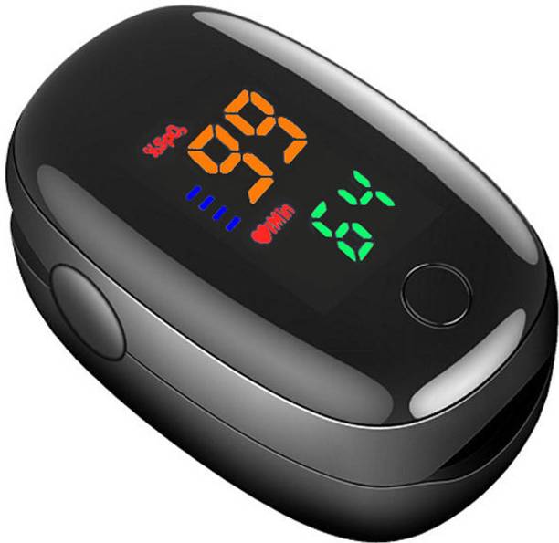 kiaan enterprises Oval LED Fingertip Pulse Oximeter |High Accuracy|SPO2|Pulse Rate Pulse Oximeter