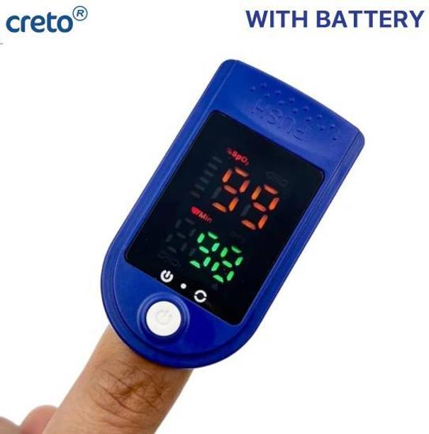 CRETO LK87 Finger Clip SpO2 Monitor Pulse Rate Oximeter Machine Pulse Oximeter
