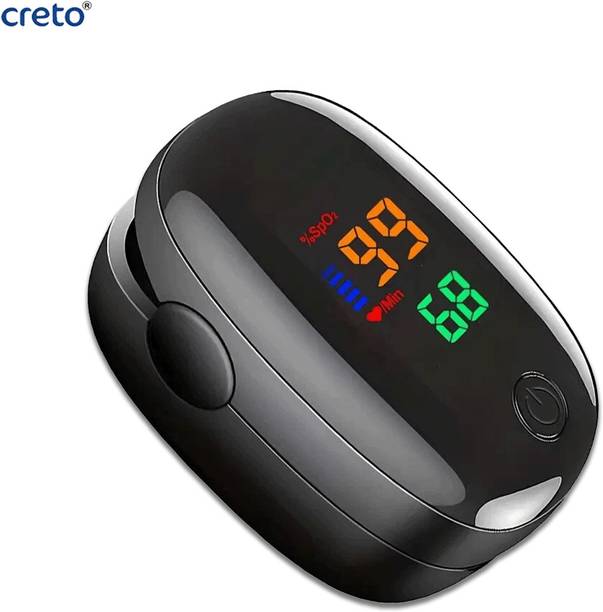 CRETO SMH-01 Pulse Oximeter Fingertip LED Screen Pulse Oximeter