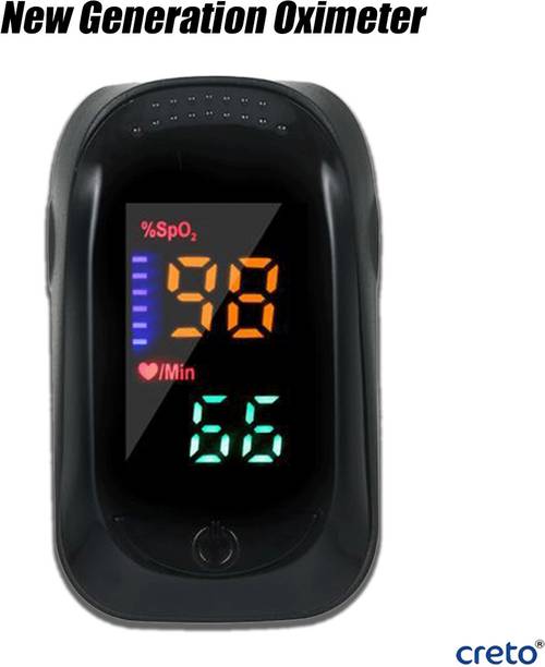 CRETO A2 Digital Display Pulse Oximeter Fingertip LED Screen Pulse Oximeter