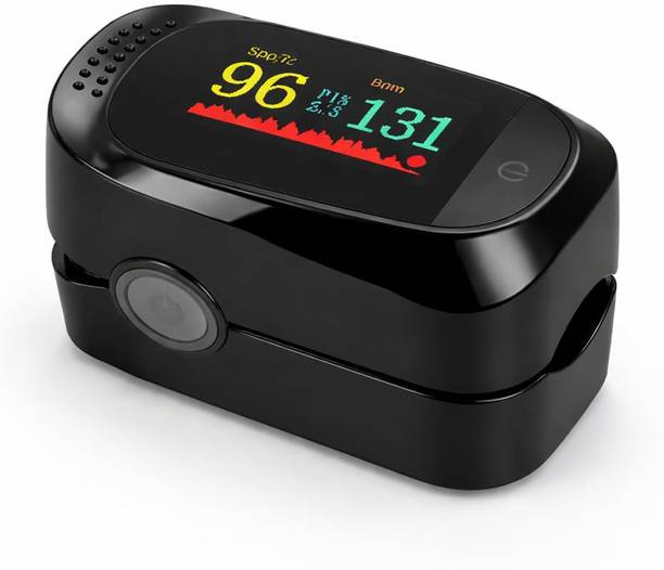 Zeom Black A2 TFT Digital Oximeter Finger SpO2 Pulse Rate Monitor AAA Battery Pulse Oximeter
