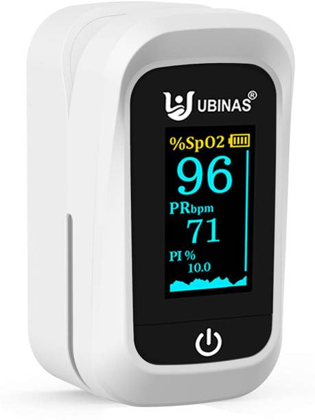 Ubinas Fingertip Oximeter | Accurate SpO₂ | Four-Directional Display | 2-Year Warranty Pulse Oximeter