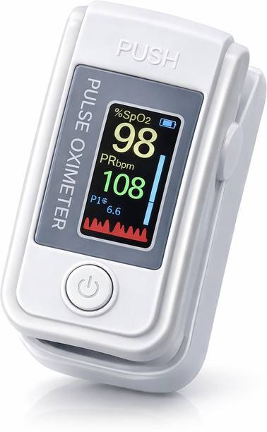 D MEDICARE Fingertip Pulse Oximeter, SpO2 & Pulse Rate Monitor Pulse Oximeter