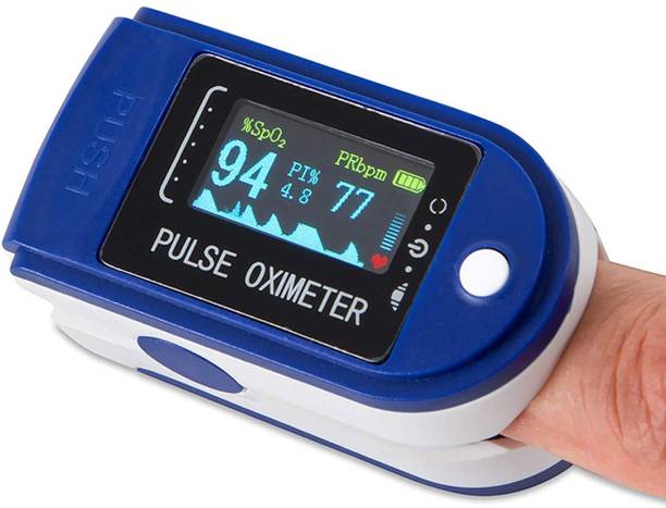 colorsole Smart Oxy Finger Tip Pulse Oximeter High Accuracy|SPO2|Perfusion Index Pulse Oximeter