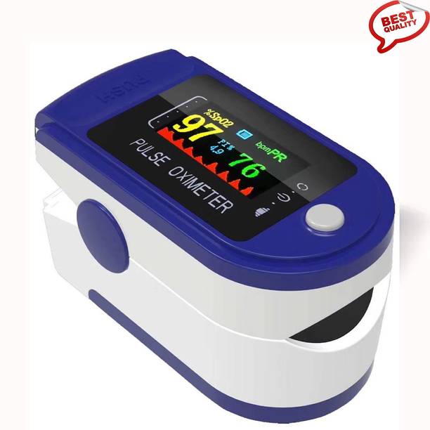 CRETO TFT Display Fingertip, Blood Oxygen Saturation Monitor- Pulse Oximeter
