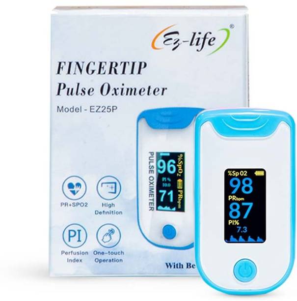 Ez-life Fingertip Pulse Oximeter with OLED Display & Pulse Rate Monitor Pulse Oximeter
