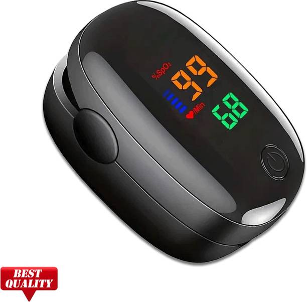 CRETO SMH-01 Pulse Oximeter Fingertip LED Display, Blood Oxygen Saturation Pulse Oximeter
