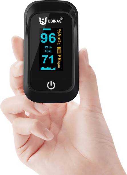 Ubinas Pulse Oximeter | Four-Directional Screen | Accurate SpO₂ | 2 Years Warranty Pulse Oximeter