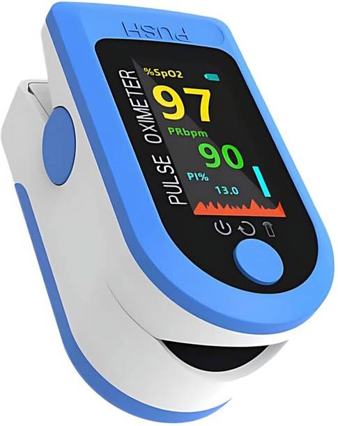 kiaan enterprises Pulse Oximeter, Blood Oxygen Saturation & Heart Rate Monitor with OLED Display Pulse Oximeter