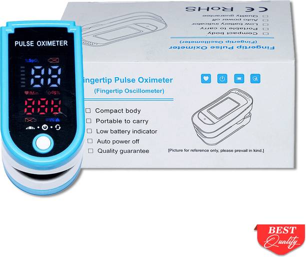 CRETO Oximeter, Blood Oxygen Saturation Monitor Fingertip, Blood-Oxygen Meter Pulse Oximeter