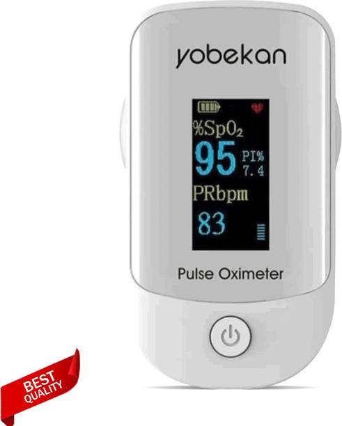 CRETO Oxygen Saturation Monitor, Heart Rate and SpO2 Level Oxygen Meter LED Display Pulse Oximeter