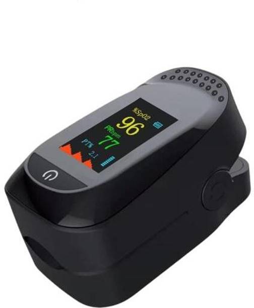colorsole Black Premium Pulse Oximeter - Portable Fingertip Oxygen Tracker Pulse Oximeter