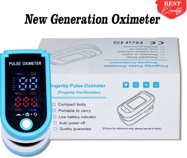 CRETO Oximeter LED Screen, Blood Oxygen Saturation SPO2- Pulse Oximeter