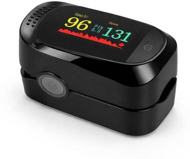 colorsole Black Classy Pulse Oximeter | Color Display SpO2 & Heart Rate Pro Pulse Oximeter