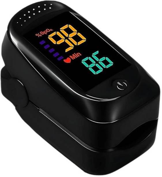colorsole Black Premium Fingertip Pulse Oximeter | Stealth SpO2 Tech Pulse Oximeter