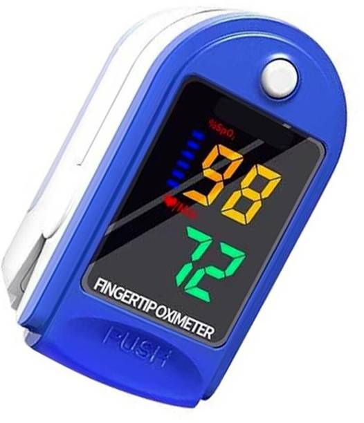 colorsole Fingertip Oxygen Saturation Monitor SpO2 PR PI Sleep Function Blue Pulse Oximeter