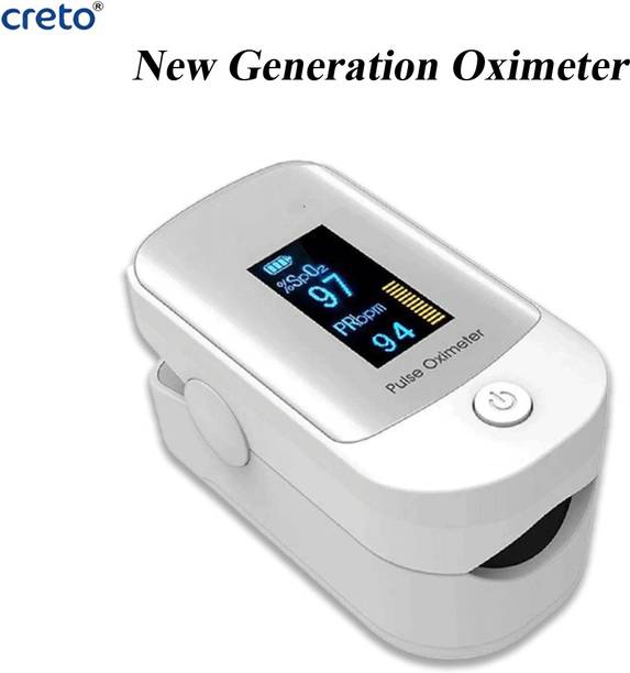 CRETO Pulse-Oximeter Fingertip, Blood Oxygen Saturation Monitor Fingertip/ Pulse Oximeter