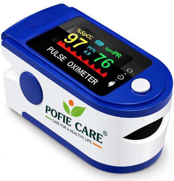 POFIE CARE Pulse Oximeter for Blood Oxygen Saturation (SpO2) & Pulse Rate LED Display Pulse Oximeter