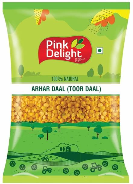 Pink Delight Yellow Toor/Arhar Dal (Split) (Dry & Unpolished)