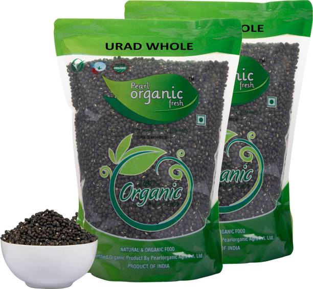 Pearl Organic Fresh Black Urad Dal (Whole) (Urad Whole)