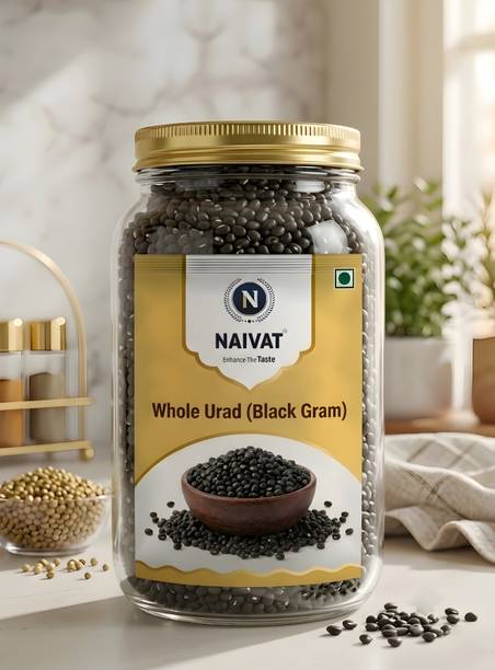 NAIVAT Organic Black Urad Gota (Whole) (No)