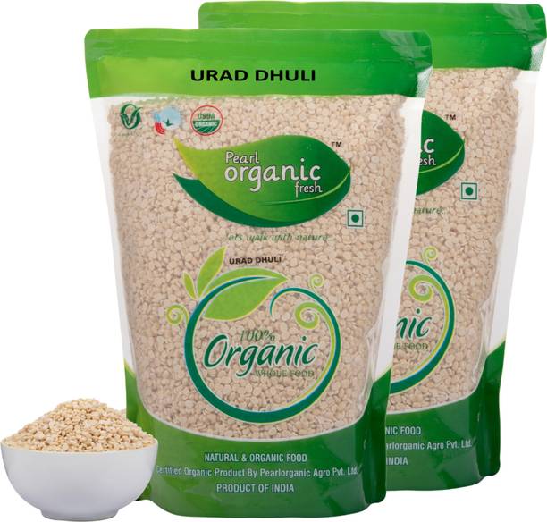 Pearl Organic Fresh Urad Dal (Split)