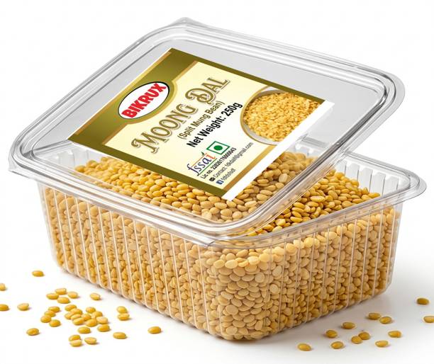 bikrux Organic Yellow Moong Dal (Split)
