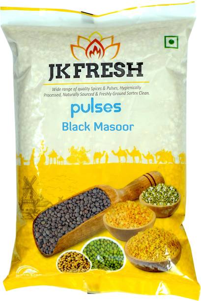 JKFRESH Black Masoor Dal (Whole)