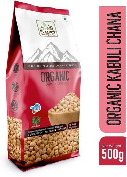 Jivamrit Organic Kabuli Chana (Whole)