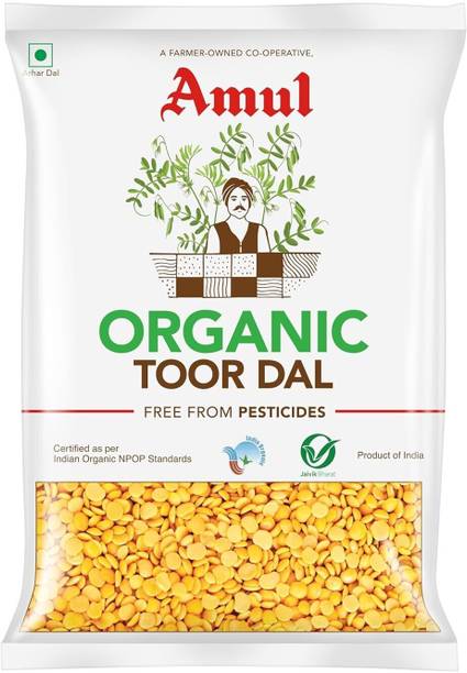 Amul Organic Toor/Arhar Dal (Split) (NA)