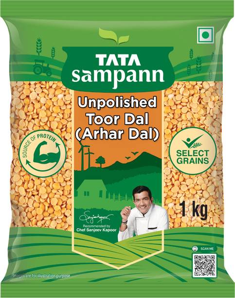 Tata Sampann Yellow Toor/Arhar Dal (Split)